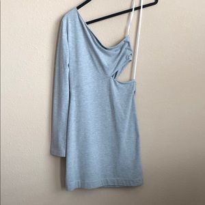 BCBGeneration One Shoulder Cutout Dress NWT